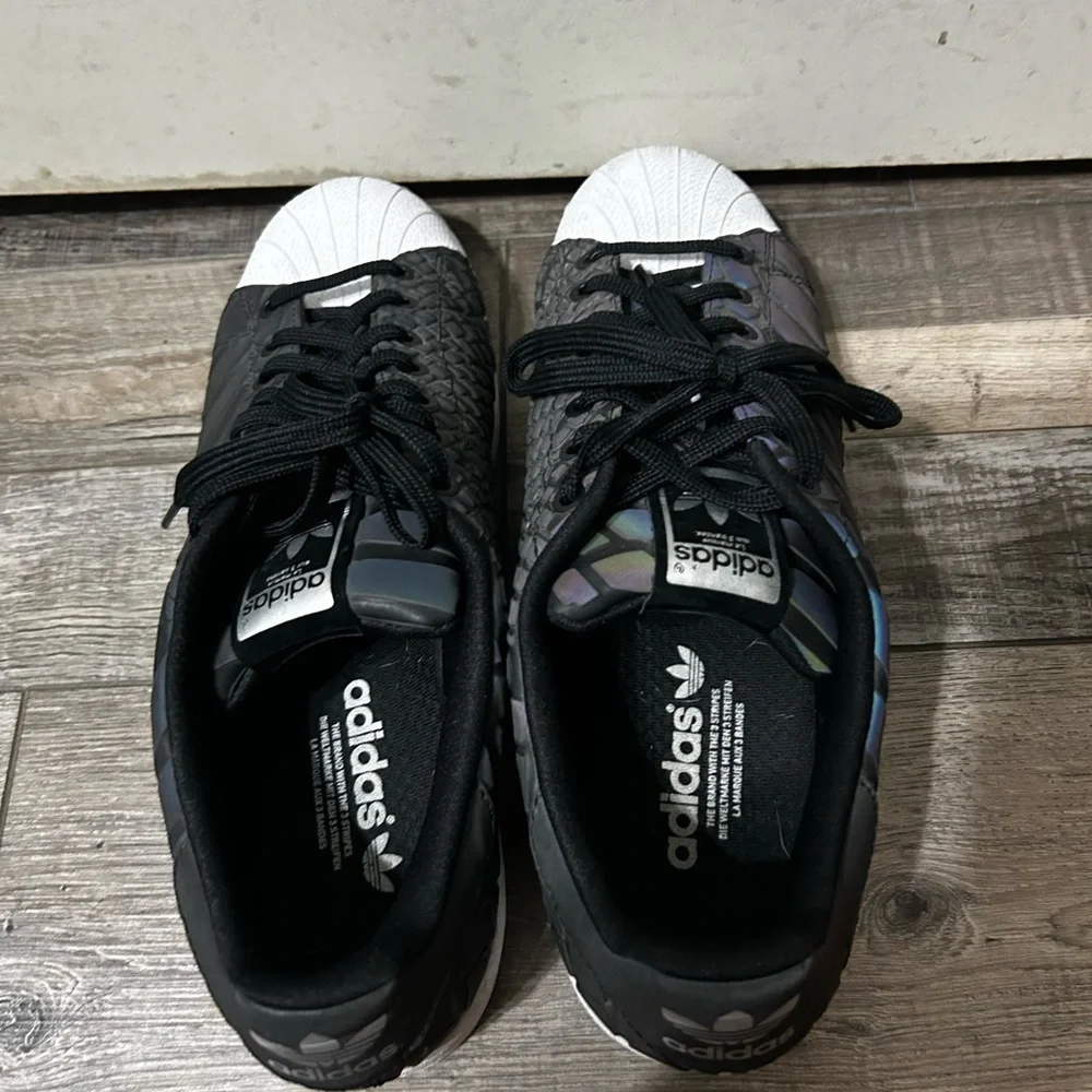Adidas Superstar Xeno 2015 Men’s Black iridescent Reflective sneaker
